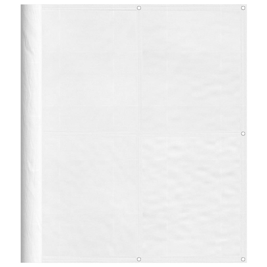 Vidaxx Balkonschirm 120x1000 cm 100 % Oxford-Polyester weiß
