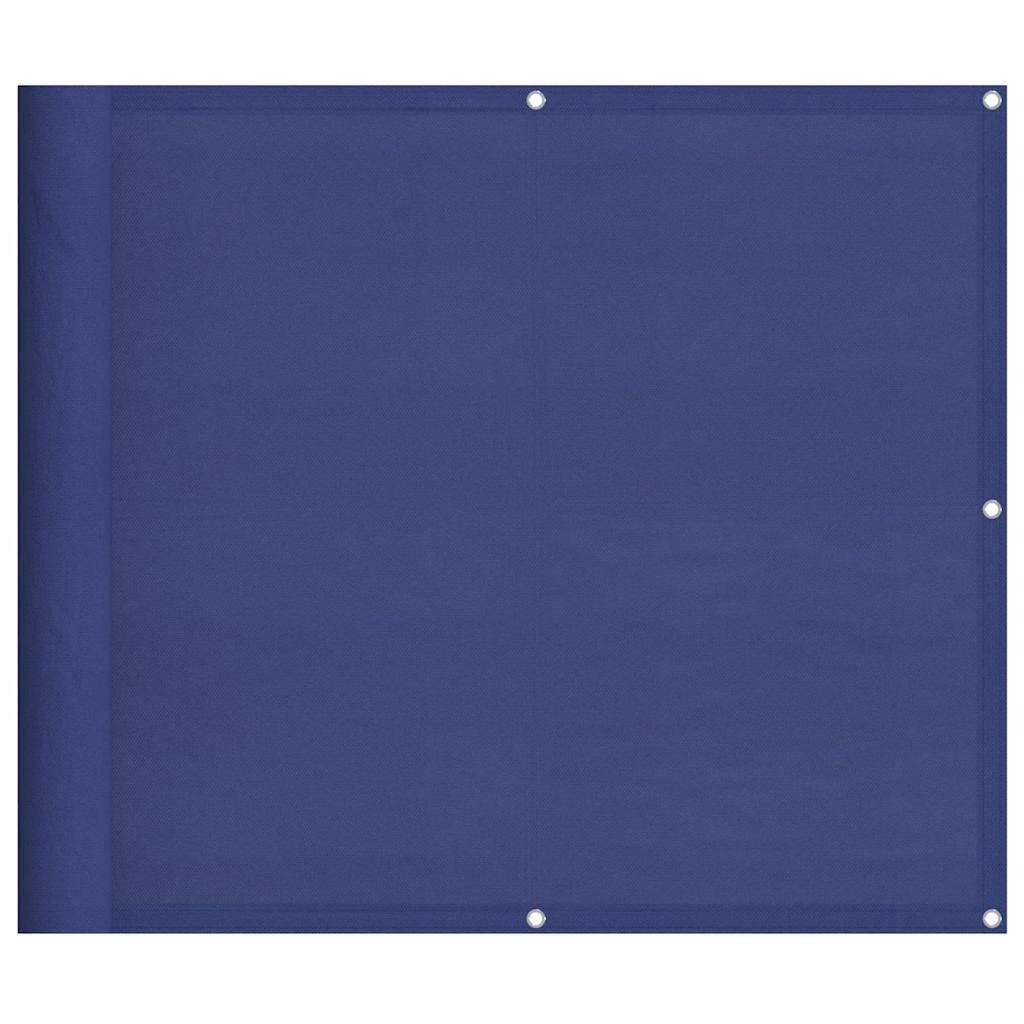 Vidaxl balkonscherm 90x800 cm 100% oxford polyester blauw