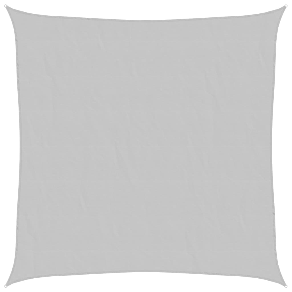 Vidaxl zonnezeil 2x2 m 100% polyester oxford lichtgrijs