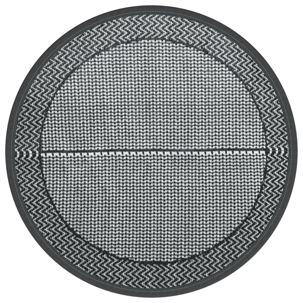 Vidaxx Outdoor-Teppich Arakil ø120 cm PP grau