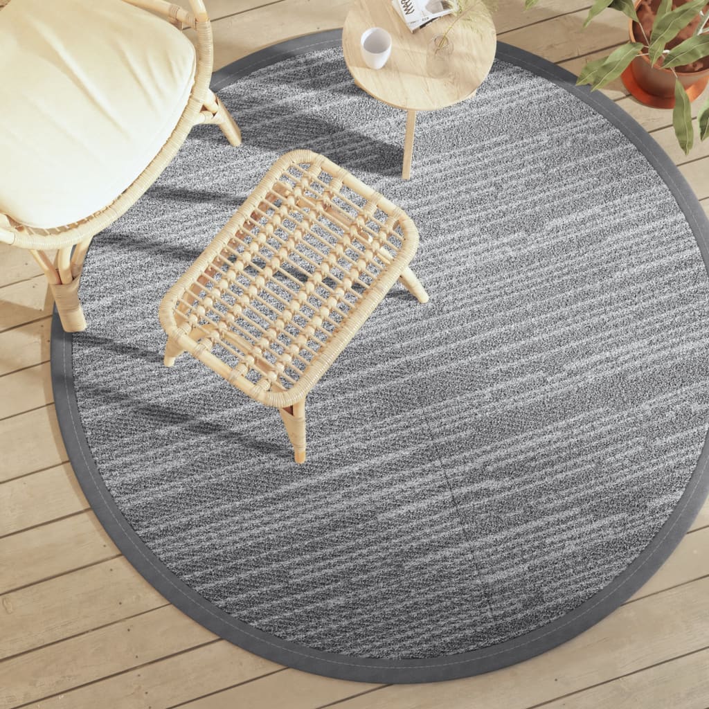 Vidaxx Outdoor-Teppich Arakil ø160 cm Polypropylen grau