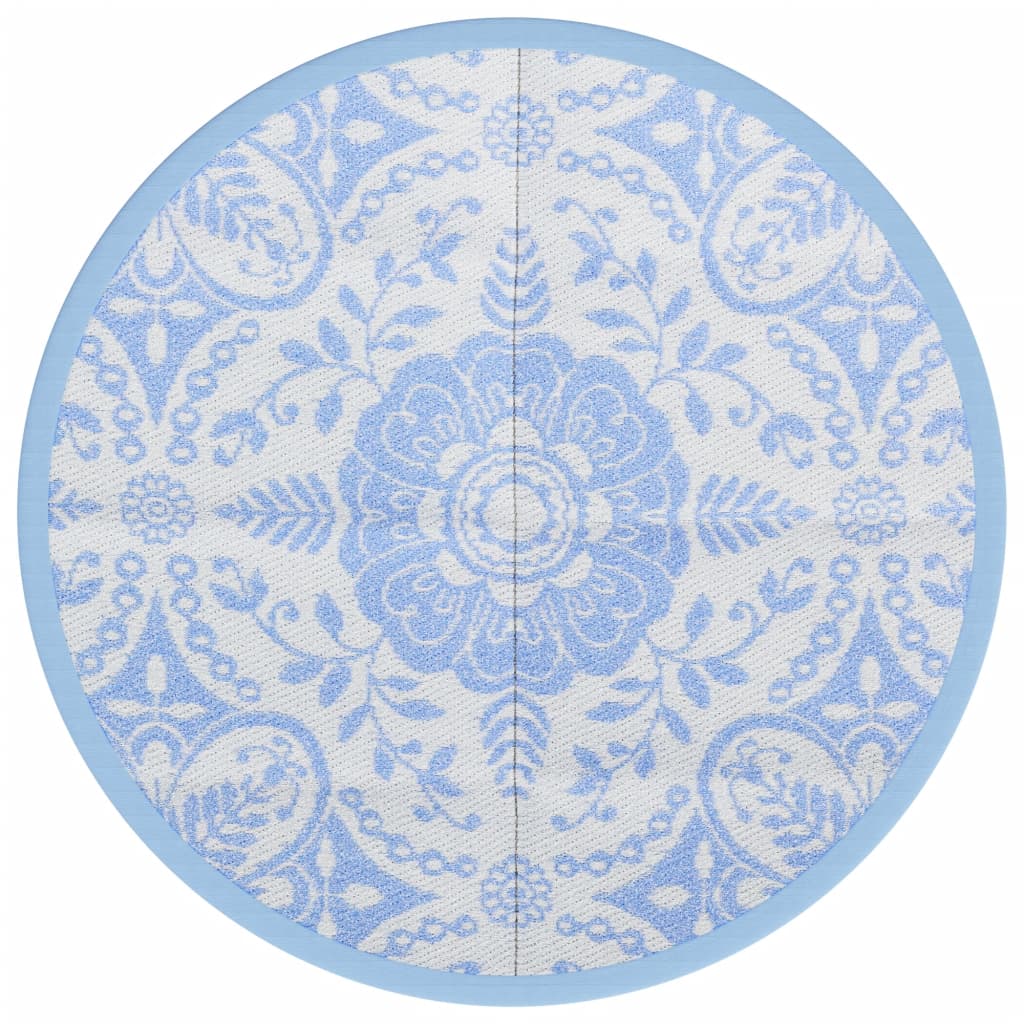 Vidaxx Outdoor-Teppich Arakil ø160 cm Polypropylen Babyblau