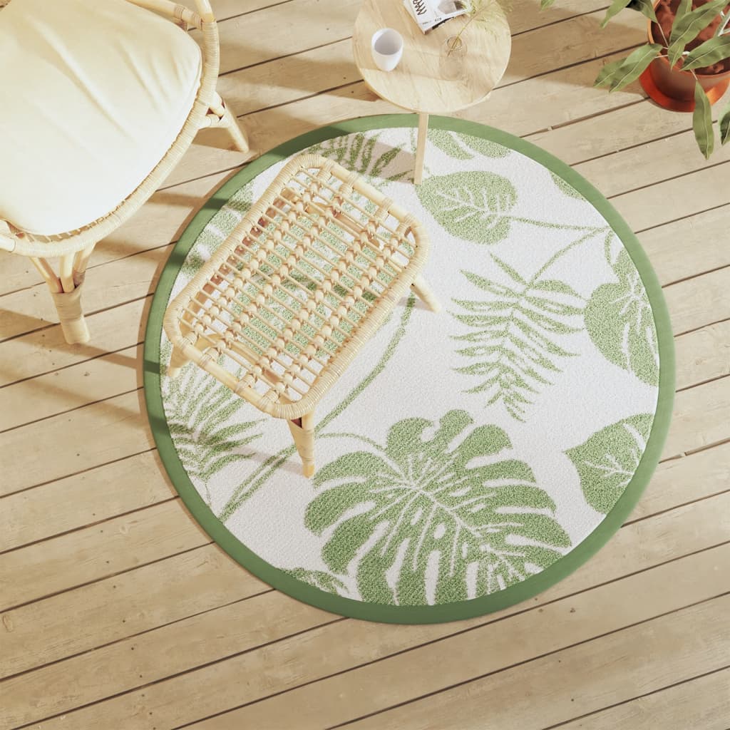 Vidaxx Outdoor-Teppich Arakil ø120 cm Polypropylen grün