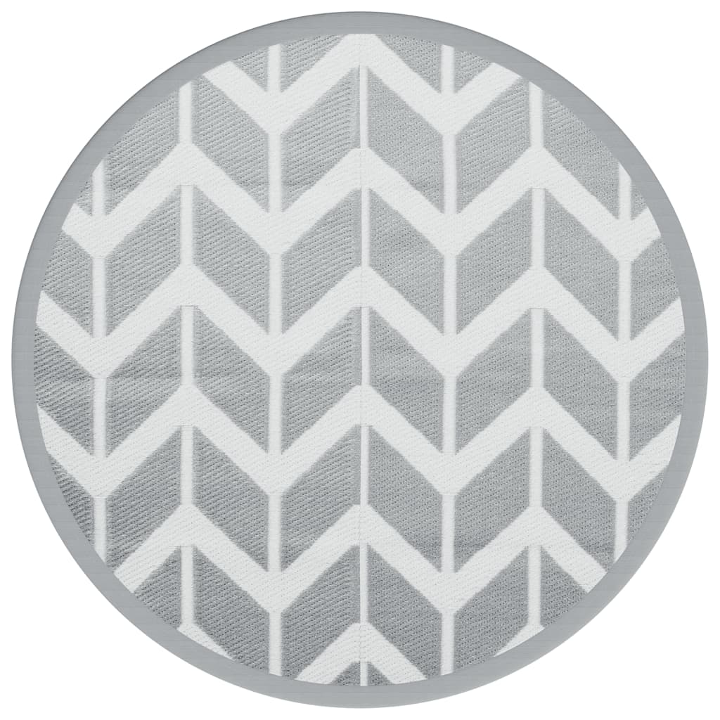 Vidaxx Outdoor-Teppich Arakil ø 200 cm Polypropylen grau