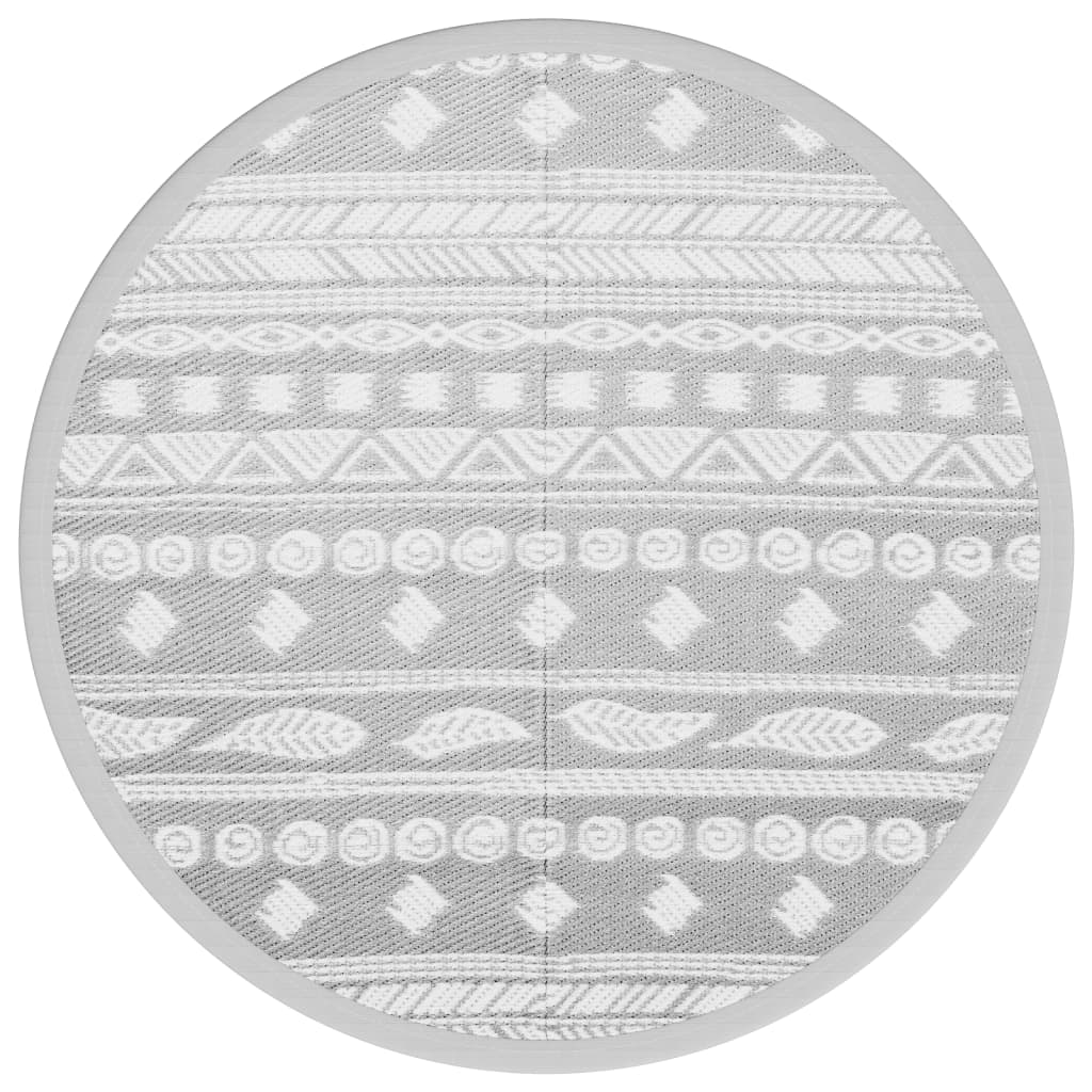 Vidaxx Outdoor-Teppich Arakil ø160 cm Polypropylen grau