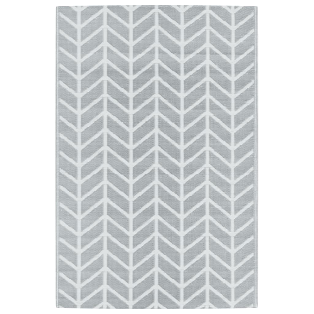 Vidaxx Outdoor-Teppich Arakil 120x180 cm PP grau