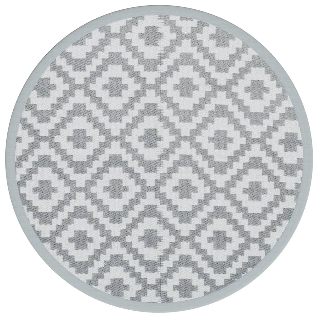 Vidaxx Outdoor-Teppich Arakil ø160 cm Polypropylen grau