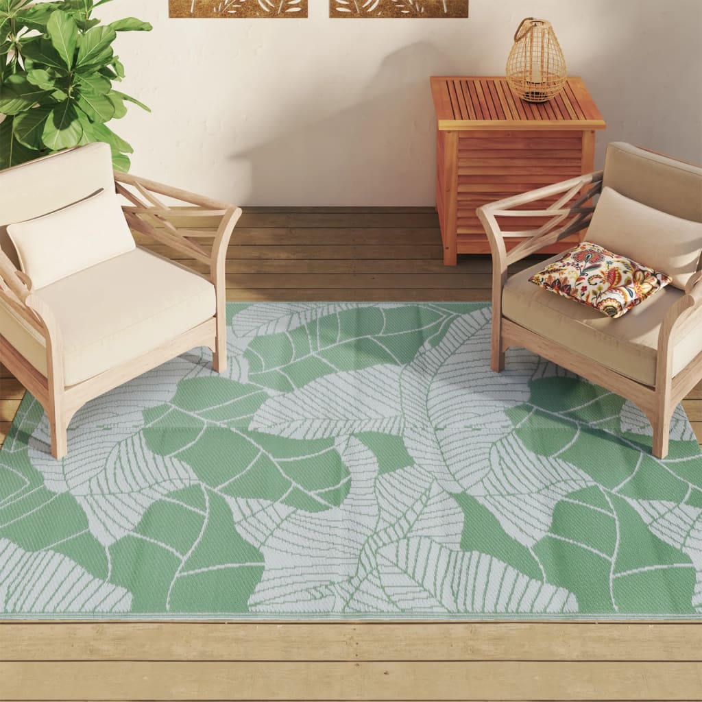 Vidaxx Outdoor-Teppich Arakil 140x200 cm Polypropylen grün