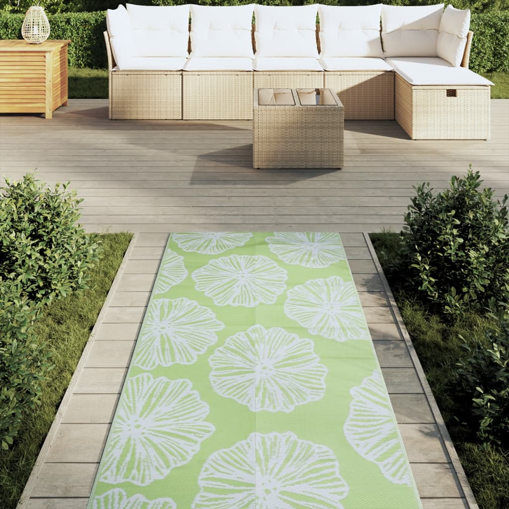 Vidaxx Outdoor-Teppich Arakil 80x250 cm Polypropylen grün