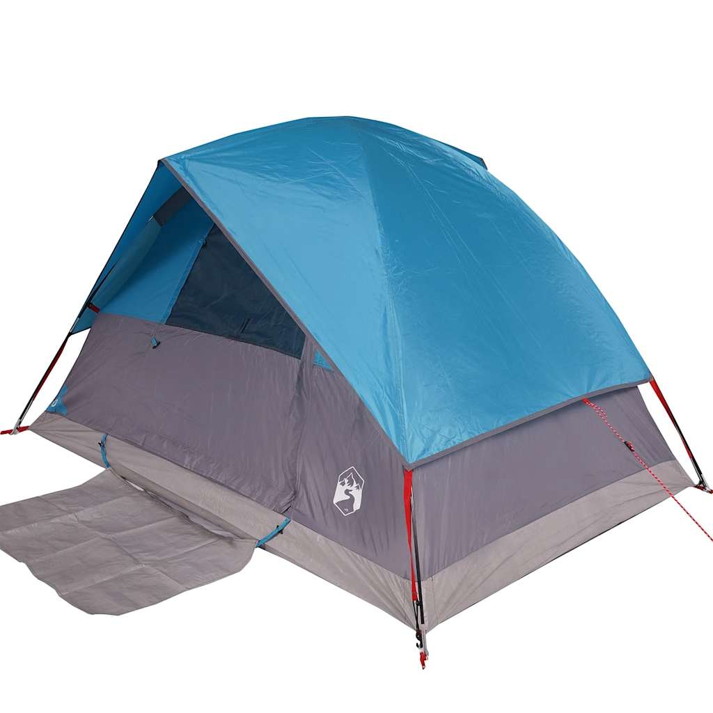 Vidaxx Kuppelzelt 4-Personen wasserdicht blau