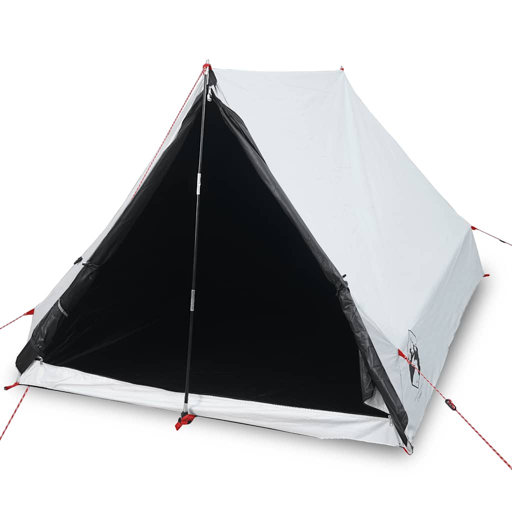 VidaXL Zelt A-Frame 2-Personen wasserdichter Verdunkelungsstoff weiß