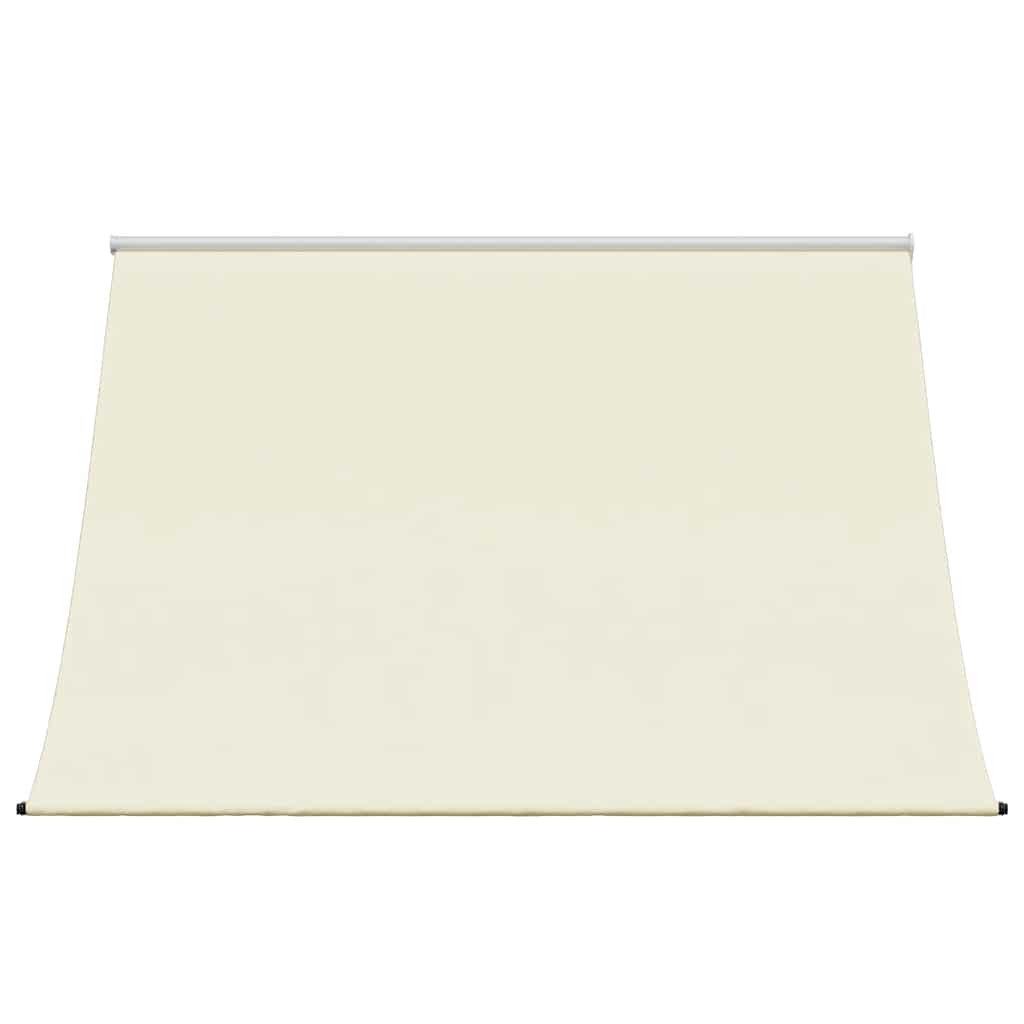 Vidaxx ausziehbare Markise 250x150 cm Stoff und Stahl cremefarben