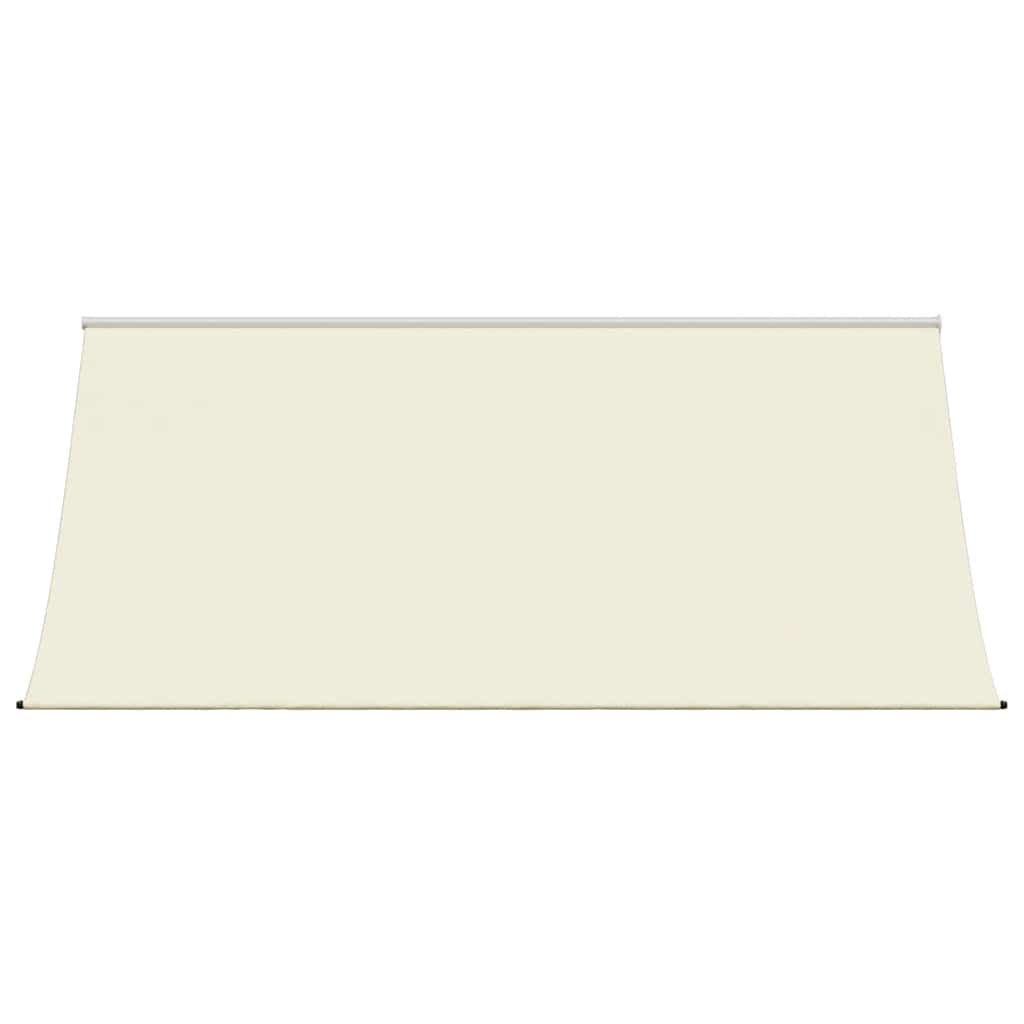 Vidaxx ausziehbare Markise 300x150 cm Stoff und Stahl cremefarben