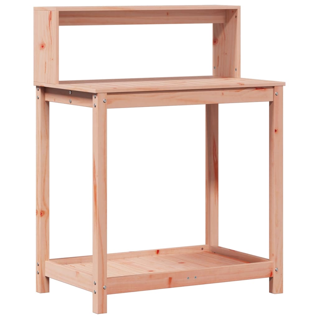 Vidaxx Pflanztisch mit Regalen 82,5x50x109,5 cm massives Douglas-Holz