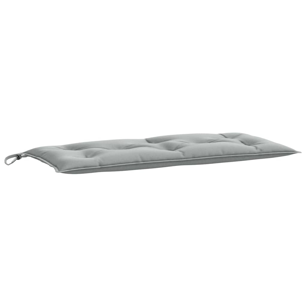 Vidaxx Gartenbankauflage 100x50x7 cm Stoff hellgrau gemischt