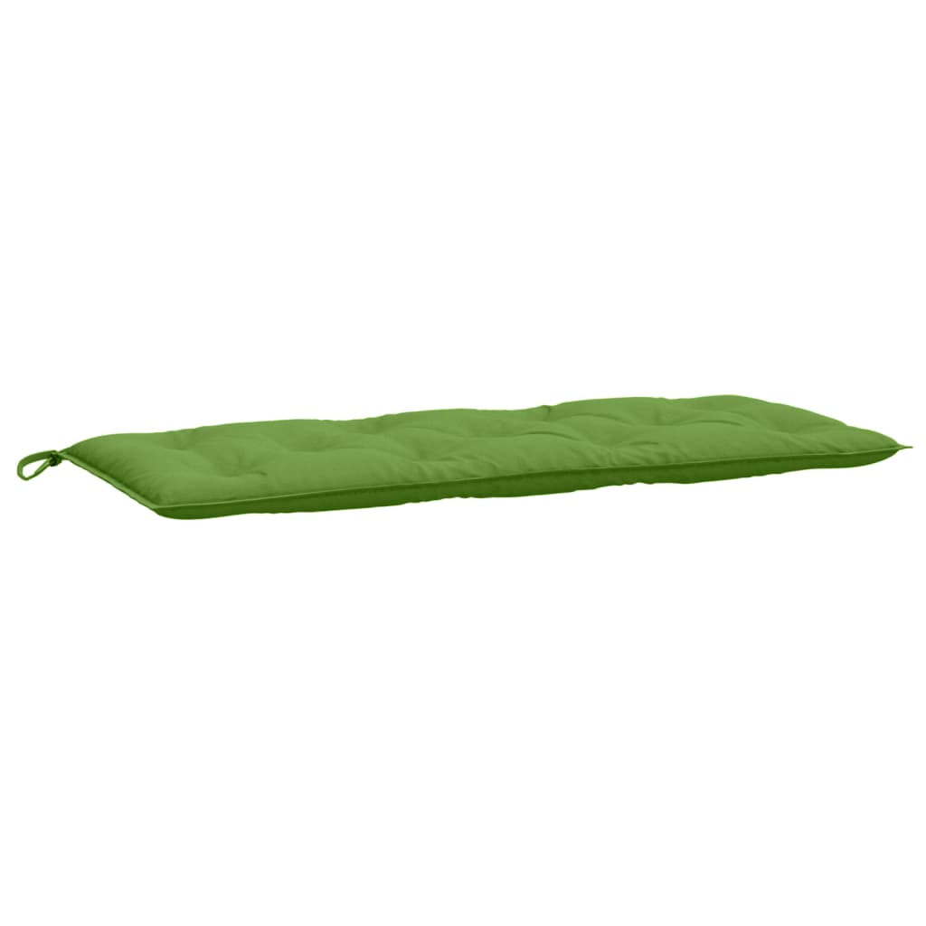 VidaXL Gartenbankauflage 120x50x7 cm Stoff grün gemischt