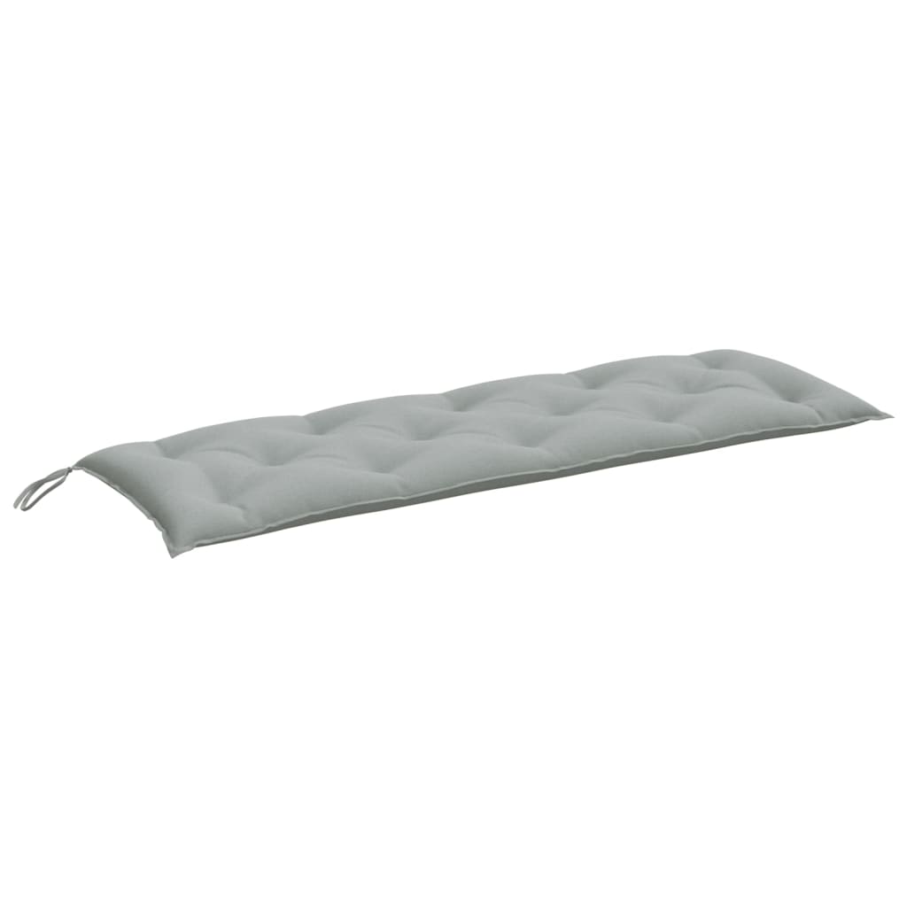 Vidaxx Gartenbankauflage 150x50x7 cm Stoff hellgrau gemischt