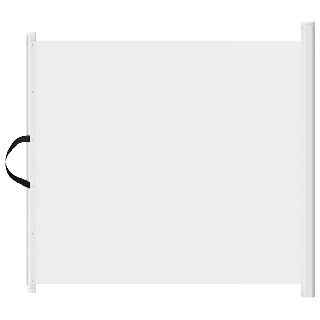 Vidaxx ausziehbares Haustiergitter 102,5x125 cm weiß