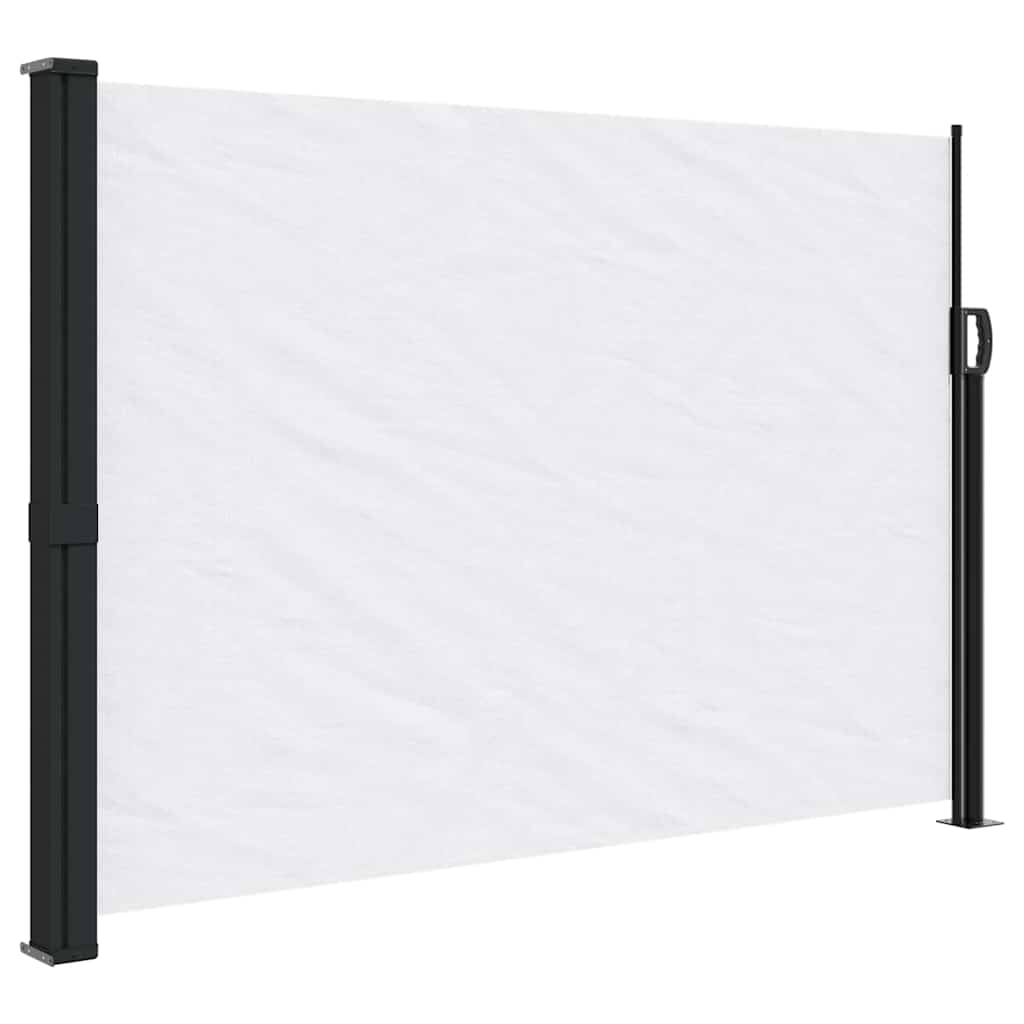 Vidaxx ausziehbarer Windschutz 140x300 cm weiß