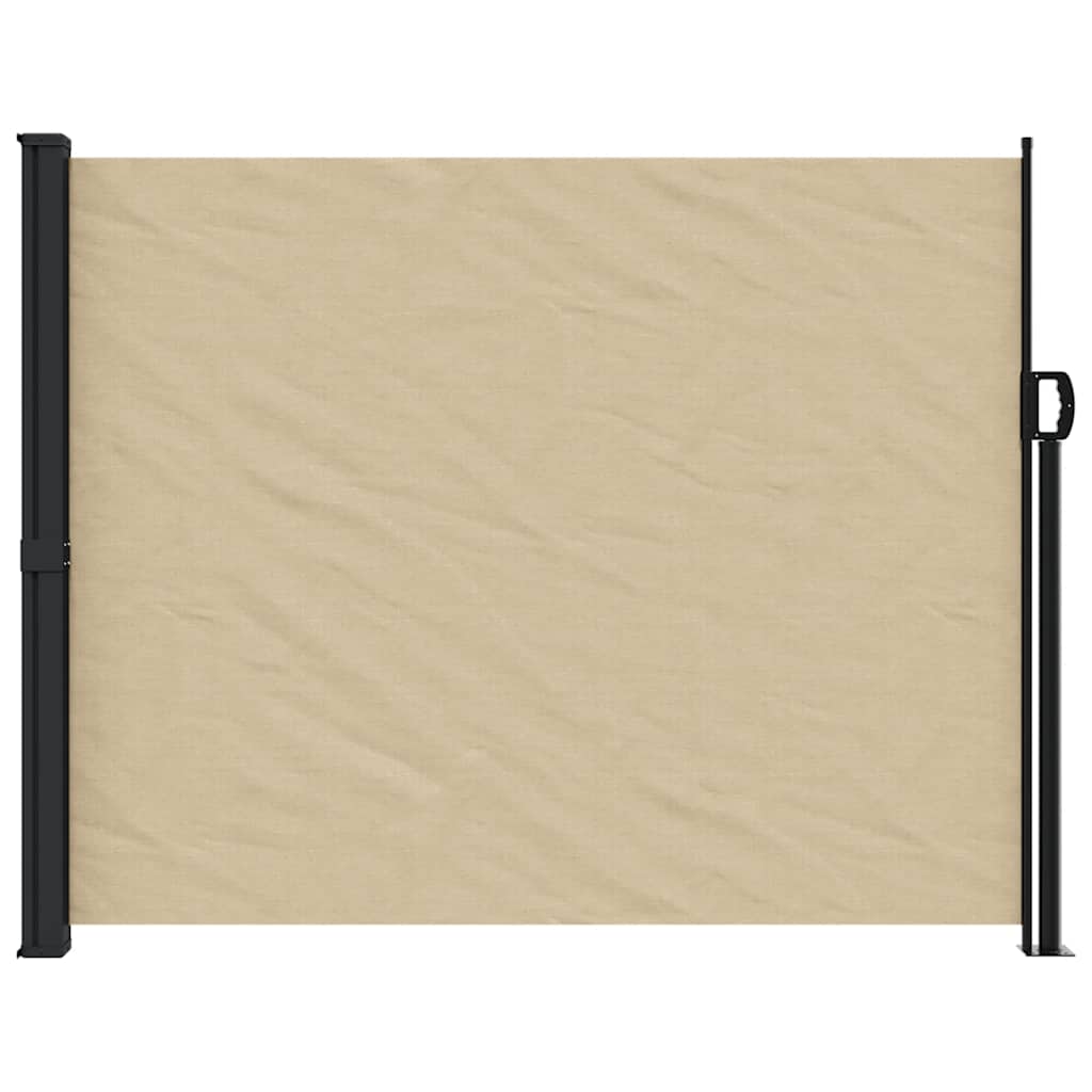 Vidaxx ausziehbarer Windschutz 160x300 cm beige