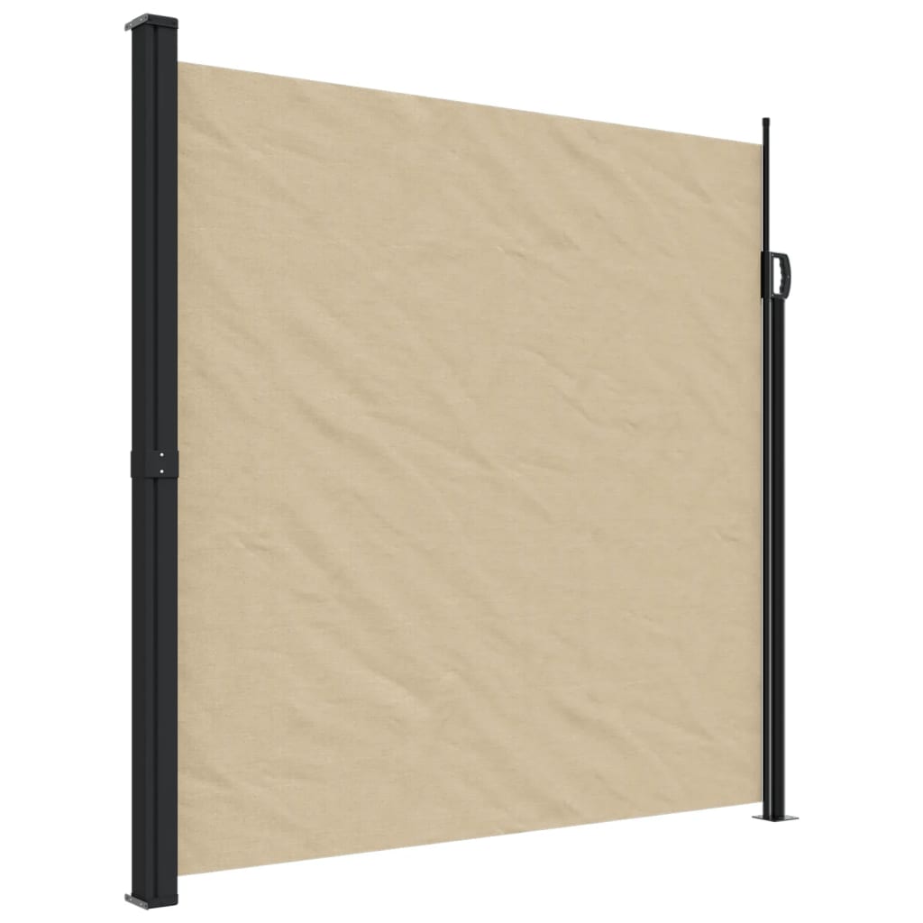 VidaXL Ausziehbarer Windschutz 200x300 cm beige