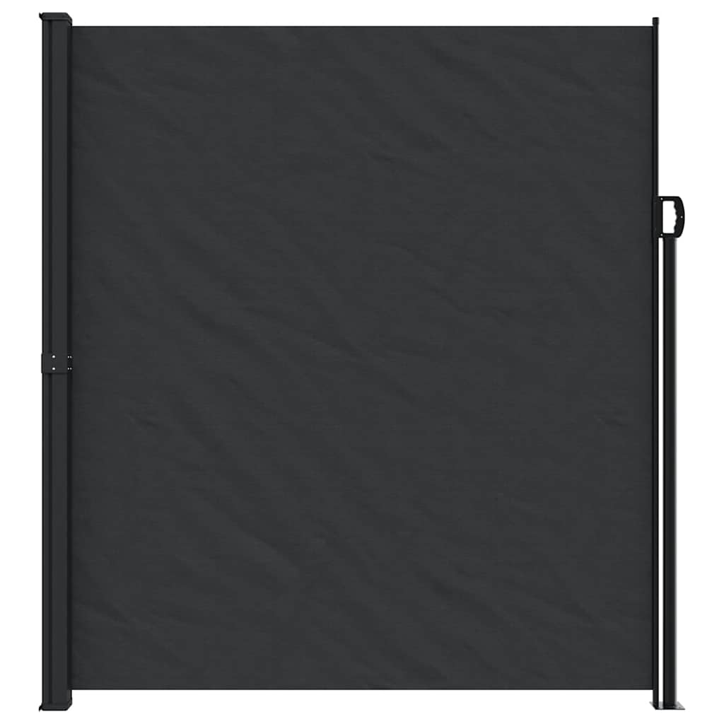 Vidaxx ausziehbarer Windschutz 220x300 cm schwarz
