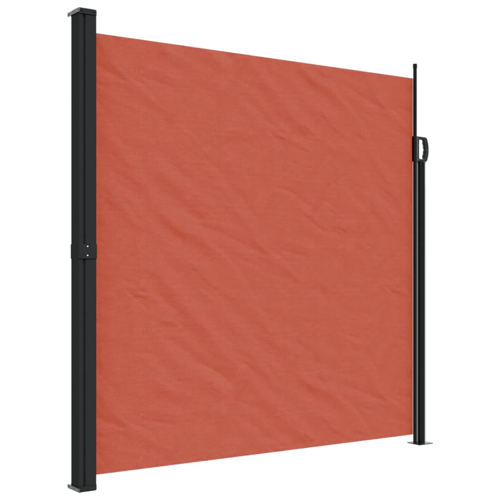 Vidaxx ausziehbarer Windschutz 200x500 cm Terrakotta
