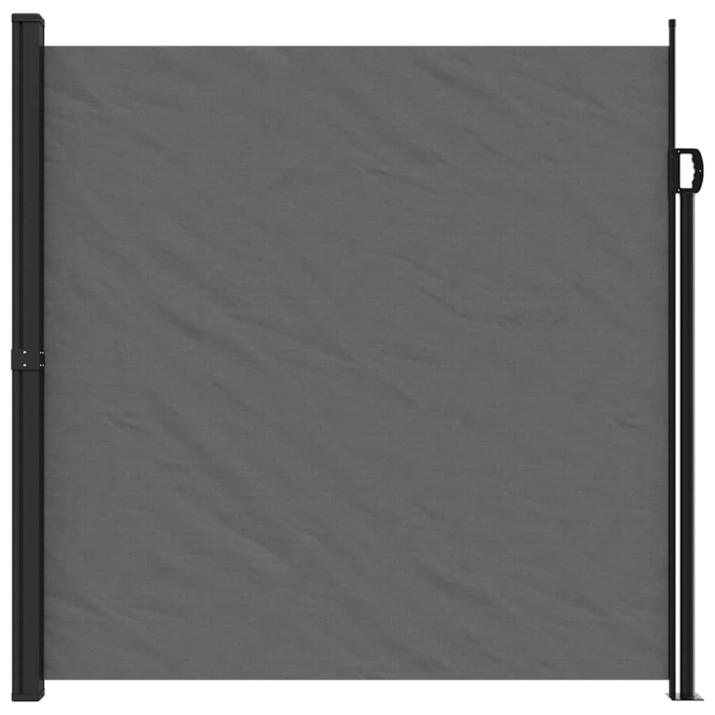Vidaxx ausziehbarer Windschutz 200x500 cm Anthrazit