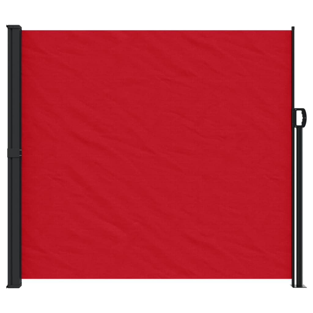 Vidaxx ausziehbarer Windschutz 180x600 cm rot