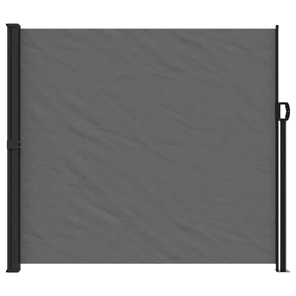 Vidaxx ausziehbarer Windschutz 180x600 cm Anthrazit