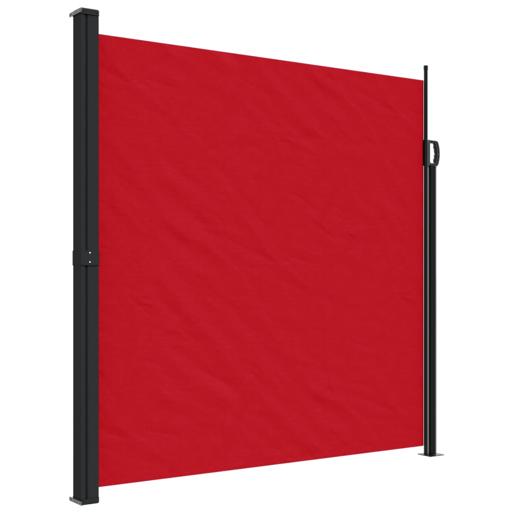 Vidaxx ausziehbarer Windschutz 200x600 cm rot