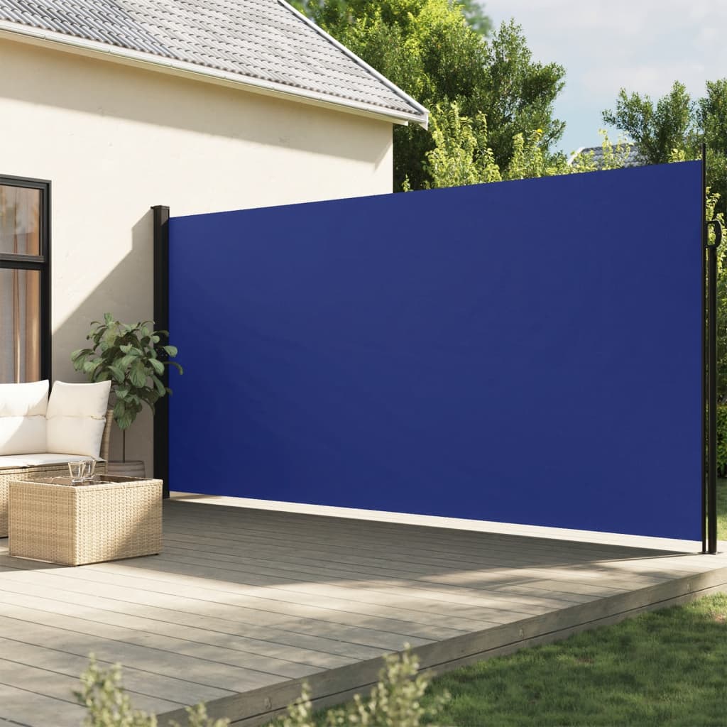 Vidaxx ausziehbarer Windschutz 220x600 cm blau