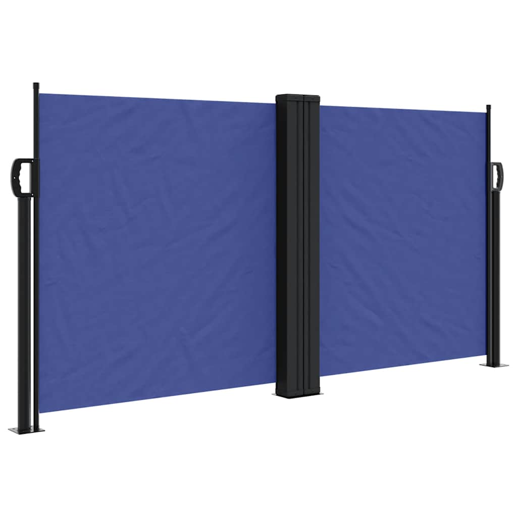 Vidaxx ausziehbarer Windschutz 120x600 cm blau