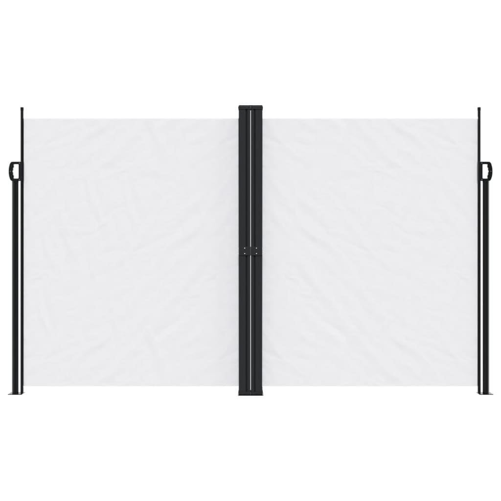 Vidaxx ausziehbarer Windschutz 200x600 cm weiß
