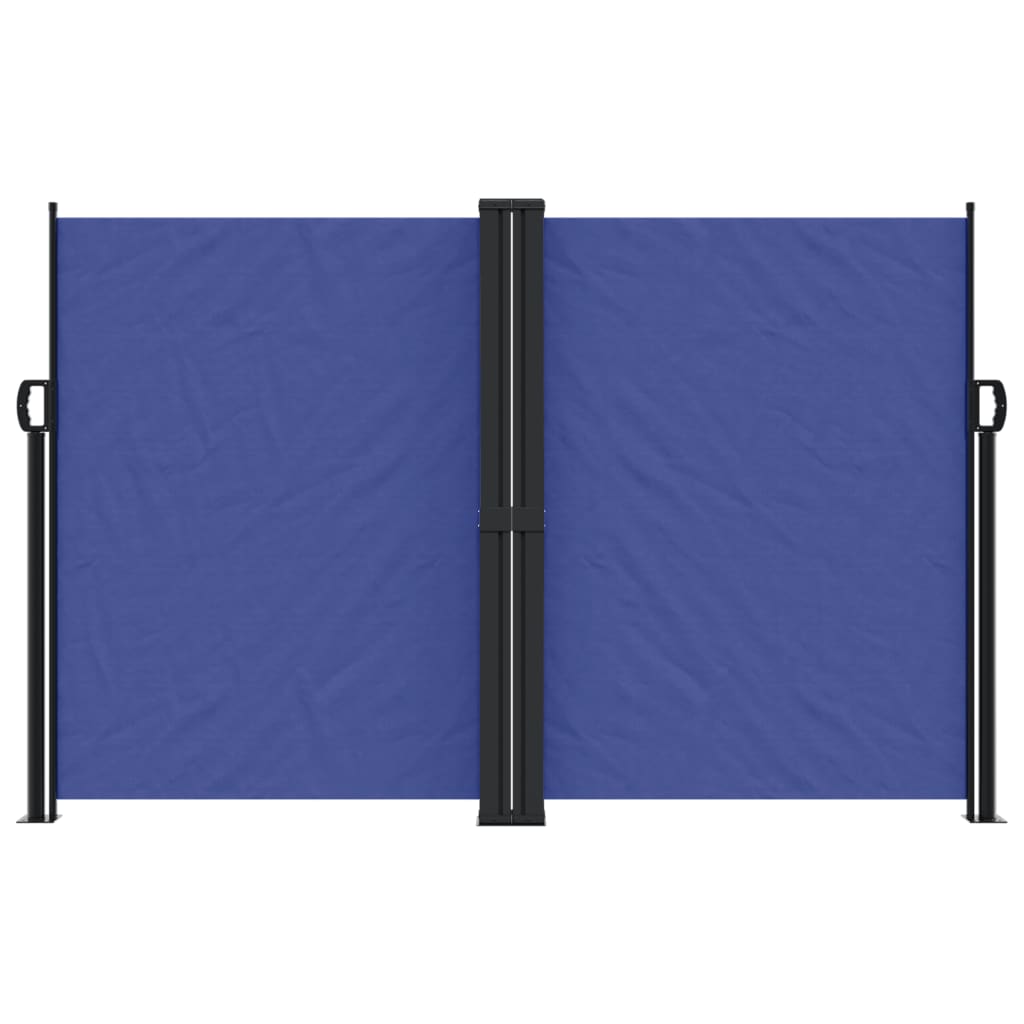 Vidaxx ausziehbarer Windschutz 160x1000 cm blau