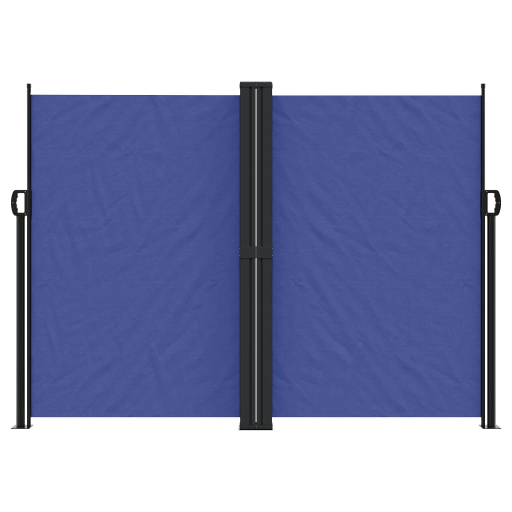 Vidaxx ausziehbarer Windschutz 180x1200 cm blau