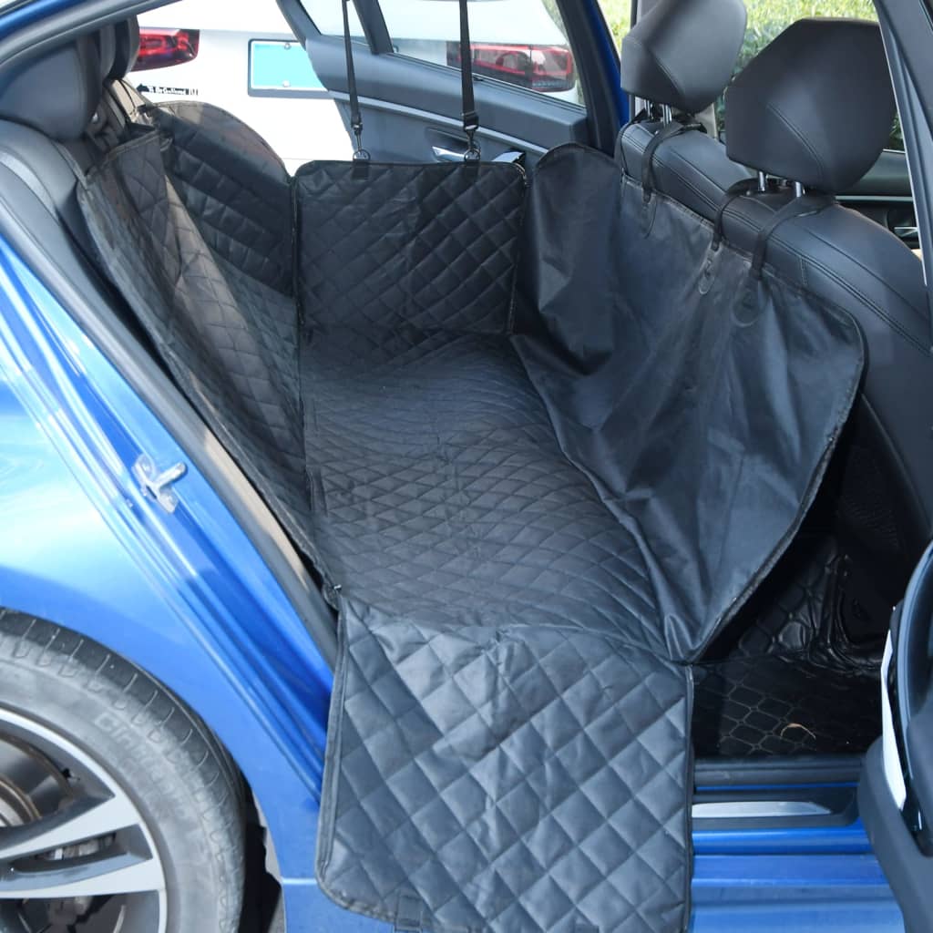 VidaXL Autositzbezug für Hunde 137x46x50 cm schwarz