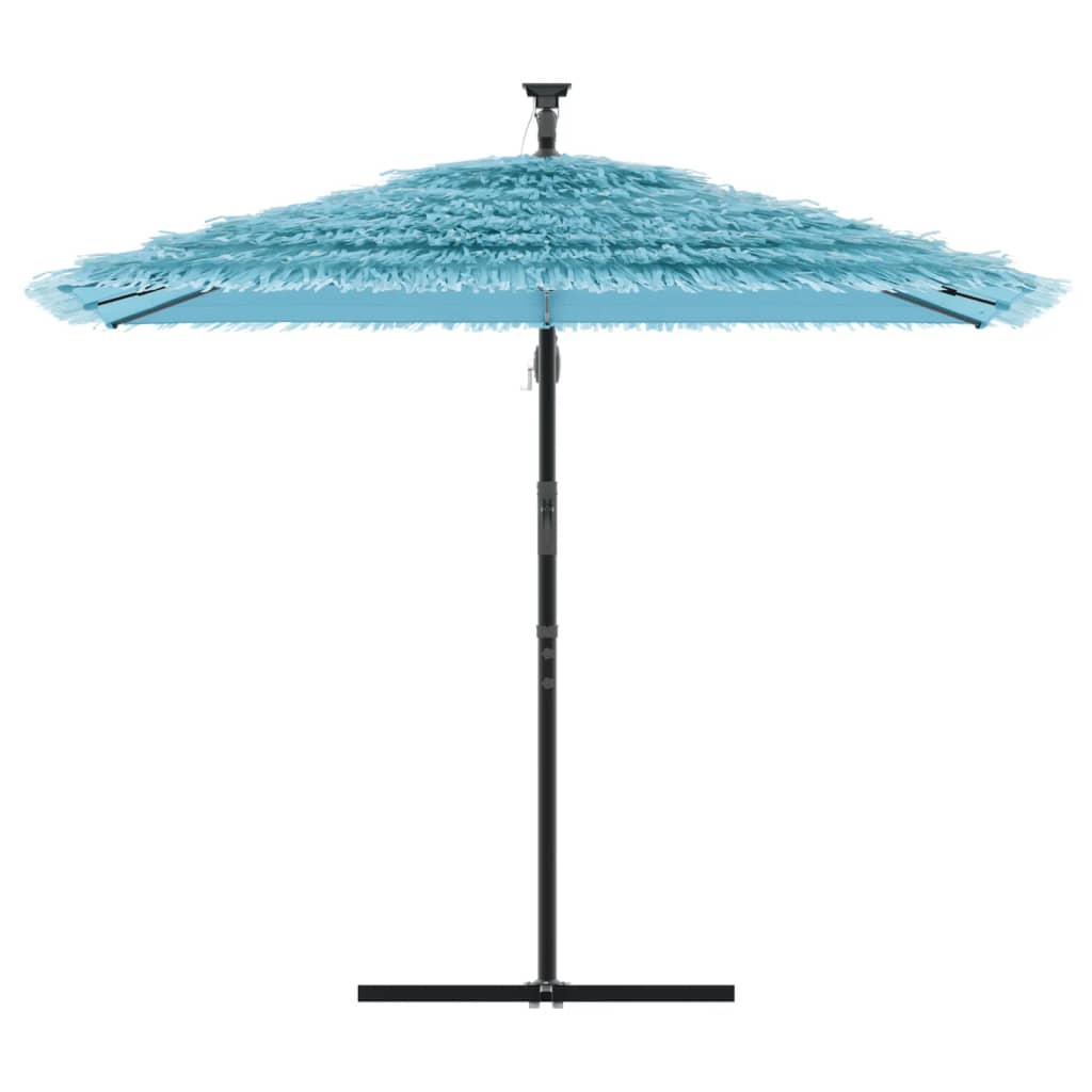 Vidaxx Sonnenschirm mit Stahlmast 246x246x230 cm blau