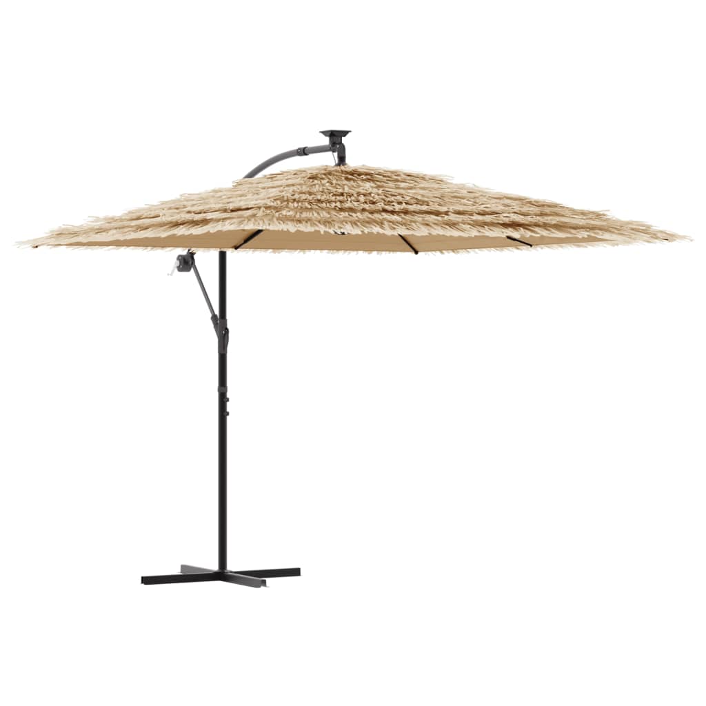 Vidaxx Sonnenschirm mit Stahlmast 269x269x235 cm braun