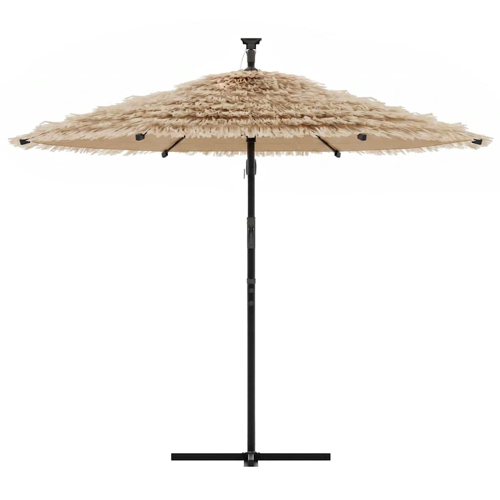 Vidaxx Sonnenschirm mit Stahlmast 269x269x235 cm braun