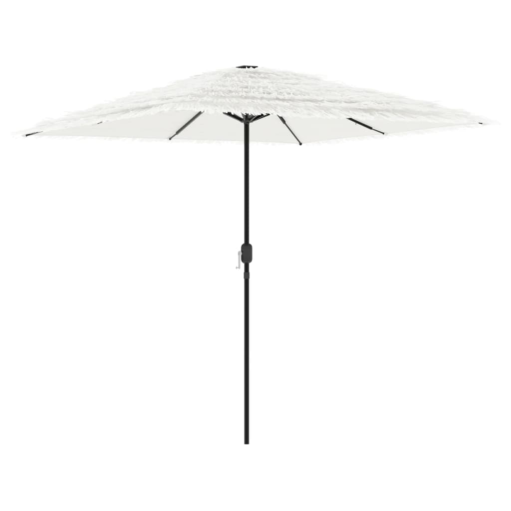 Vidaxx Sonnenschirm mit Stahlmast 248x248x248 cm weiß