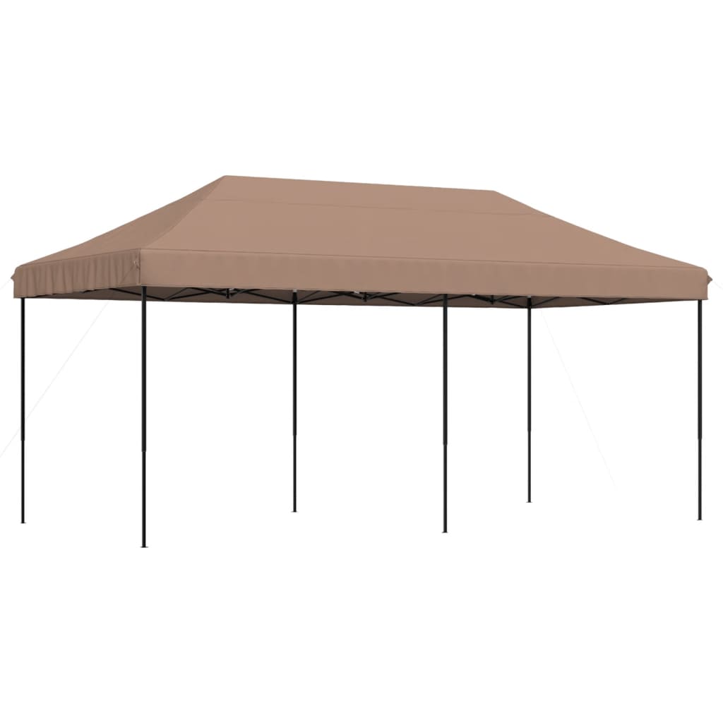 VidaXL Partyzelt faltbar Pop-up 580x292x315 cm braun