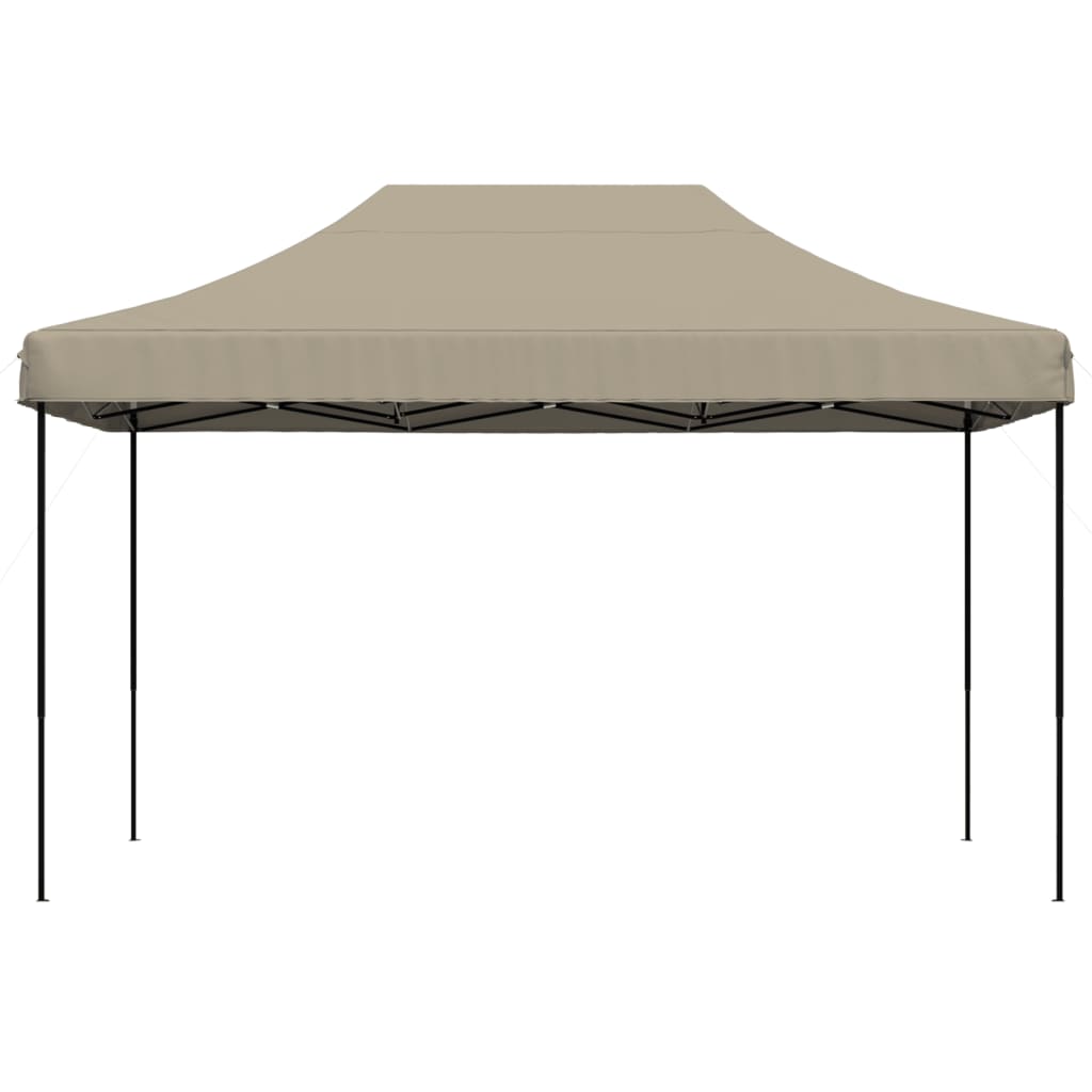 VidaXL Partyzelt faltbar Pop-Up 440x292x315 cm Taupe