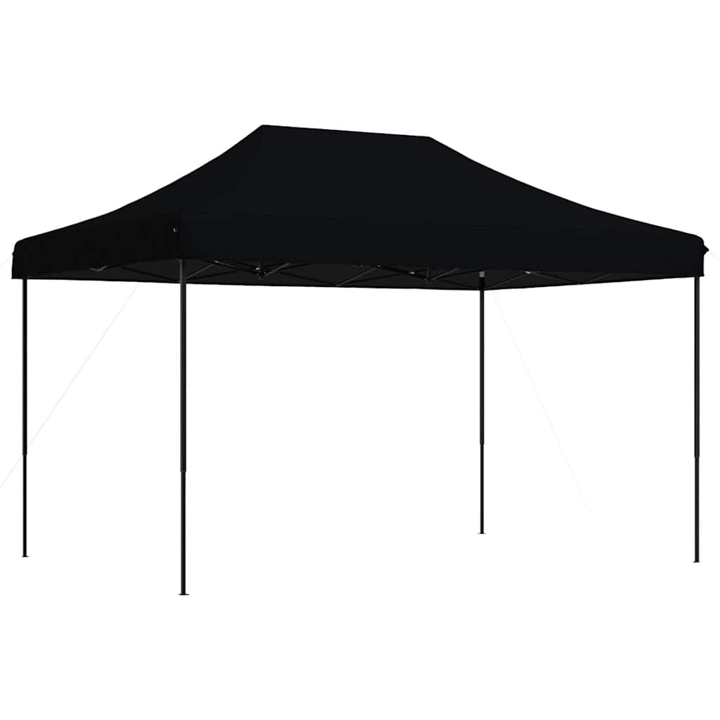 VidaXL Partyzelt faltbar Pop-up 410x279x315 cm schwarz