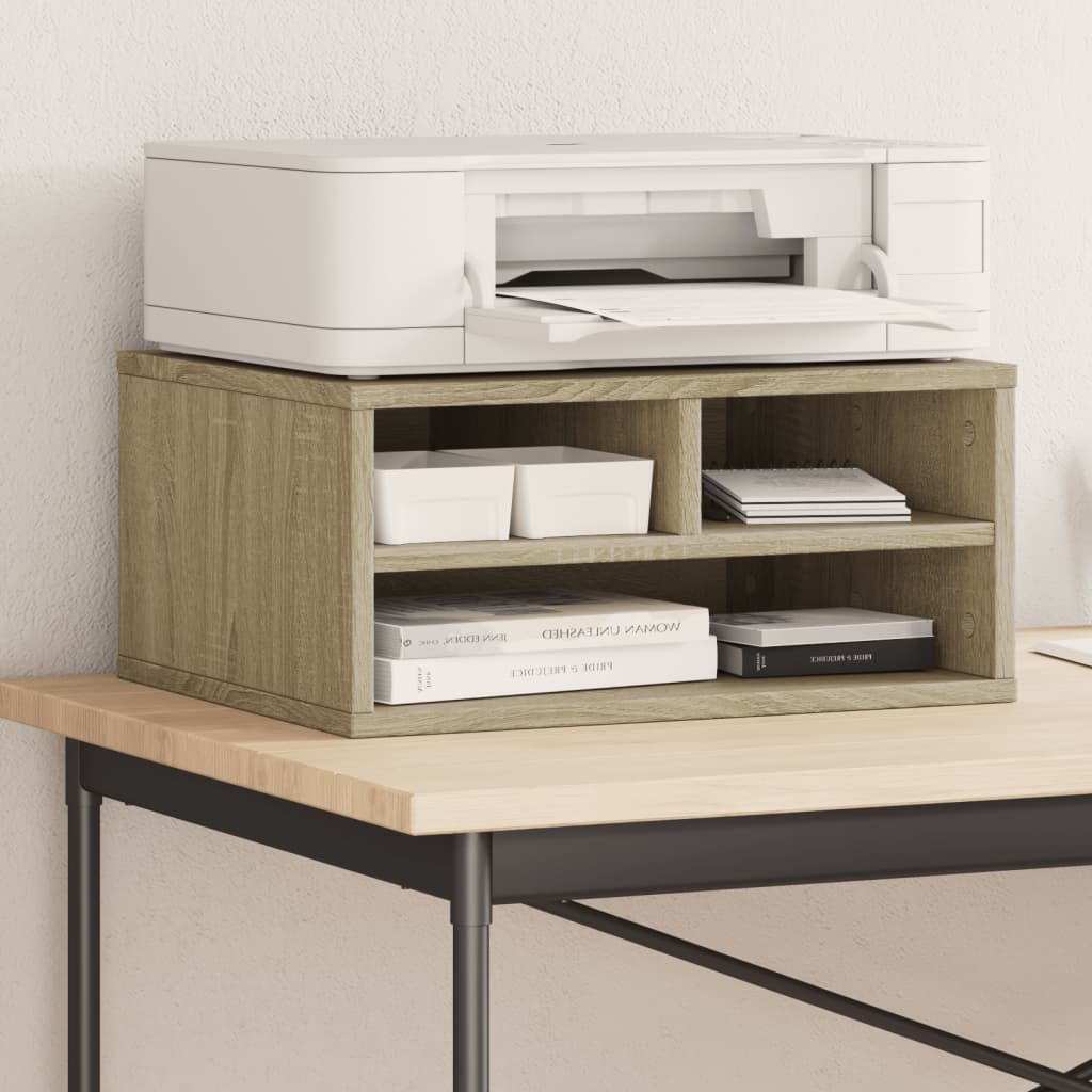 VidaXL-Druckerschrank 49 x 40 x 22,5 cm, Holzwerkstoff Sonoma-Eiche-farben