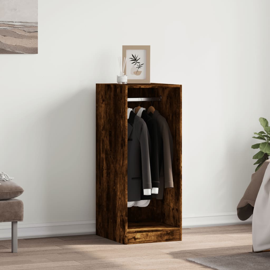 Vidaxx Kleiderschrank 48x41x102 cm verarbeitetes Holz, geräucherte Eiche