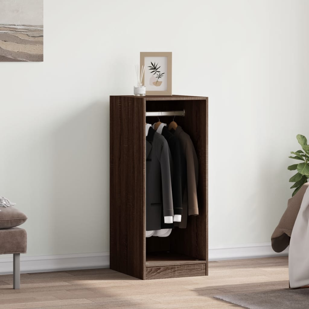 Vidaxx Kleiderschrank 48x41x102 cm Holzwerkstoff Sonoma-Eiche grau