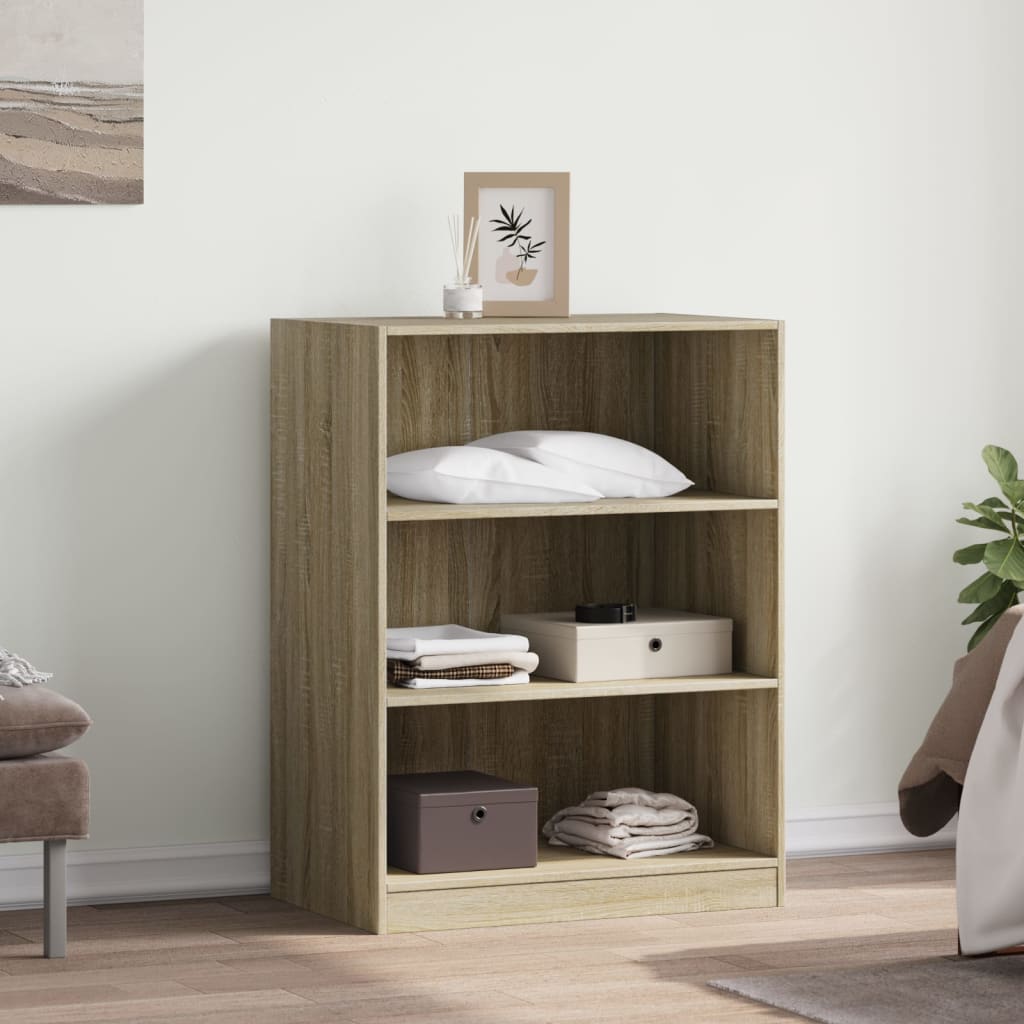 VidaXL Kleiderschrank 77x48x102 cm Holzwerkstoff Sonoma-Eiche