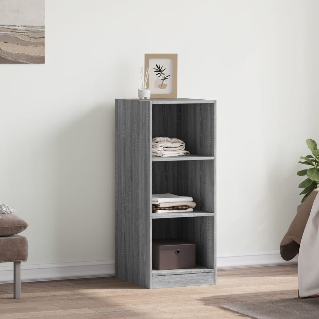 Vidaxx Kleiderschrank 48x41x102 cm Holzwerkstoff Sonoma-Eiche grau