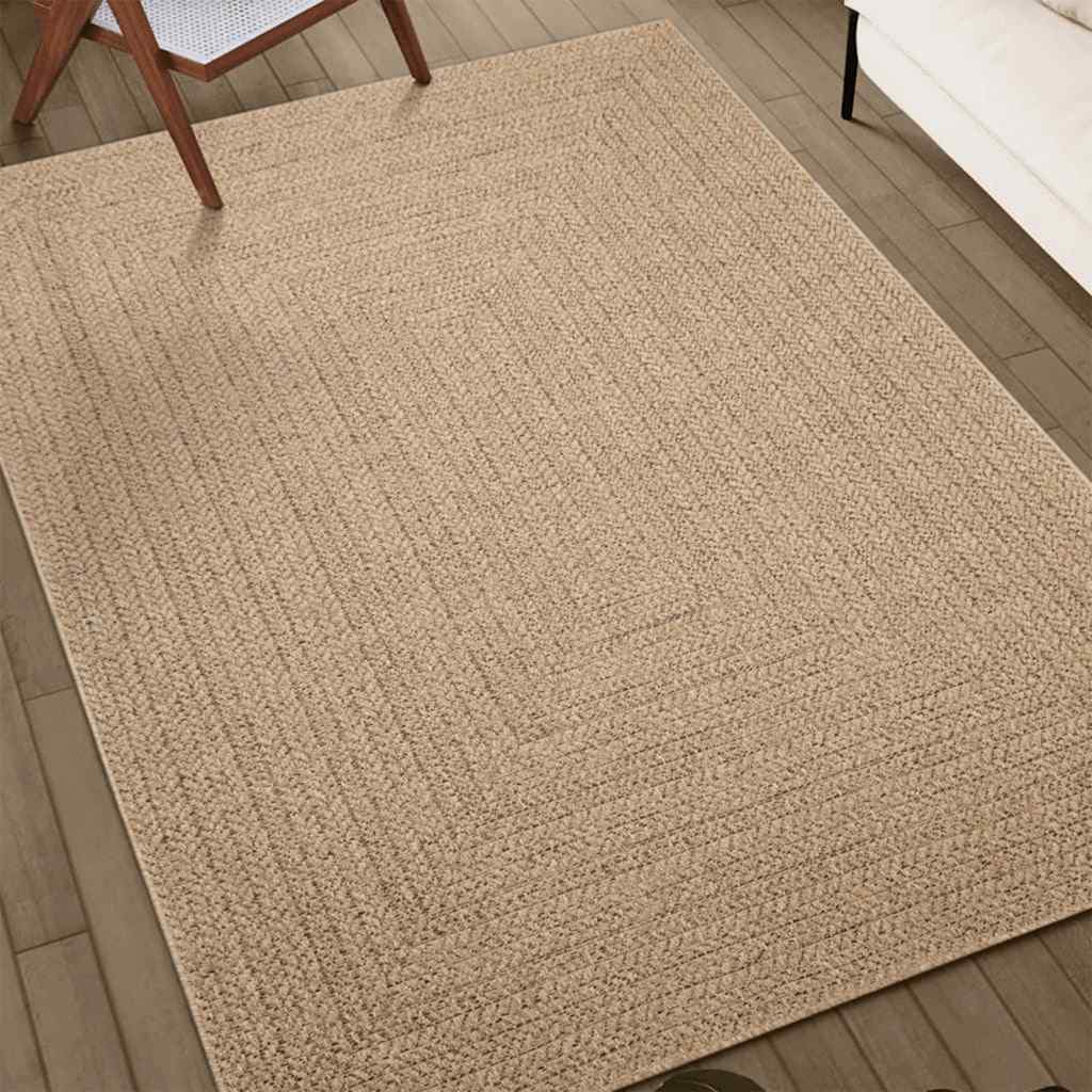 Vidaxl vloerkleed zizur binnen en buiten 60x110 cm jute look
